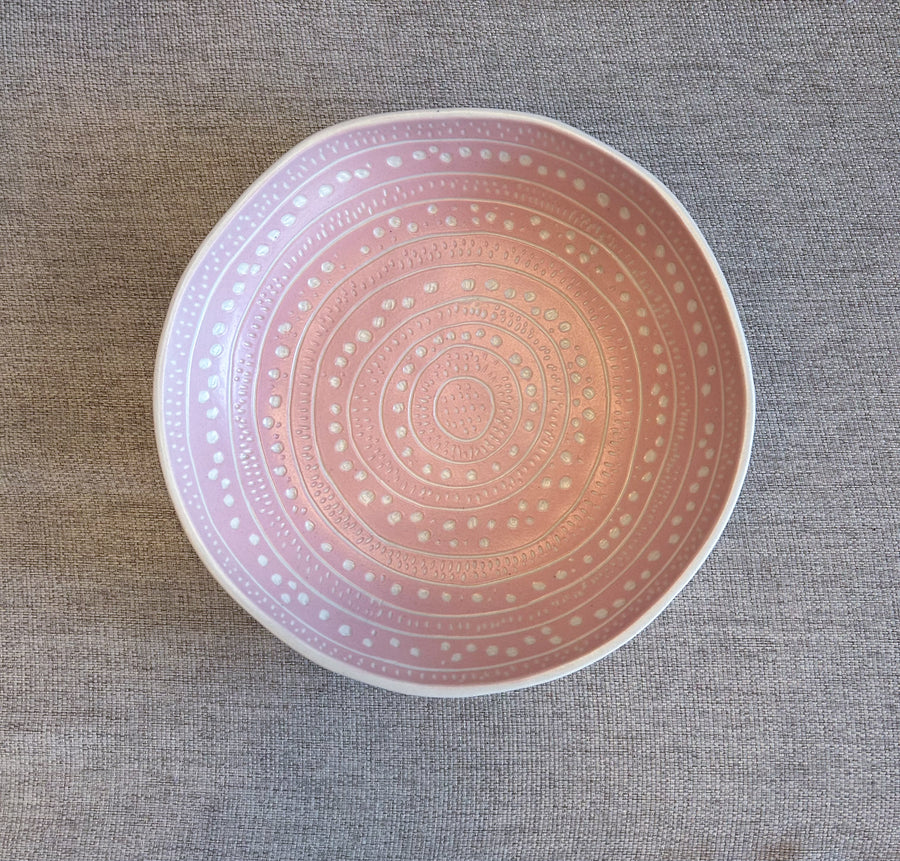 Flat Bowl - Pink