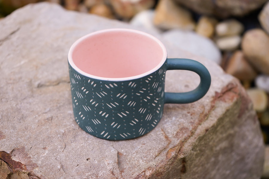 Koa By Kaitlin Ceramic Handle Cup