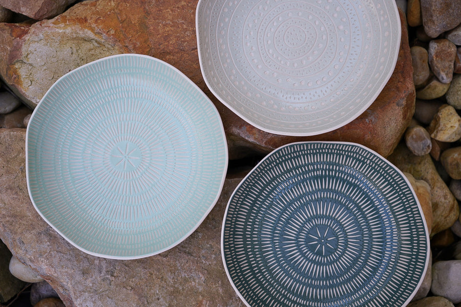 Koa By Kaitlin Ceramic Flat Bowl Australia