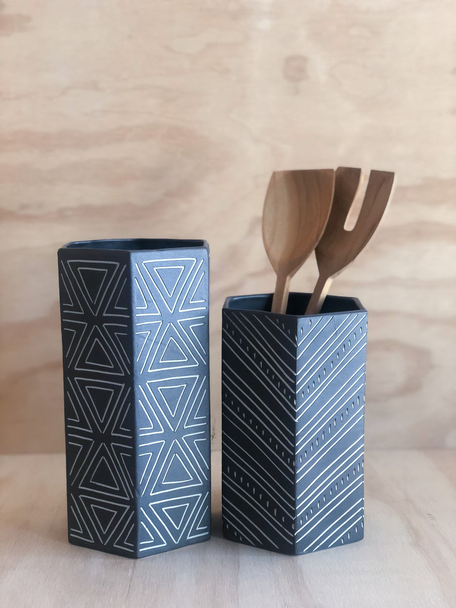 Koa By Kaitlin Ceramic Hexagon Vase Australia