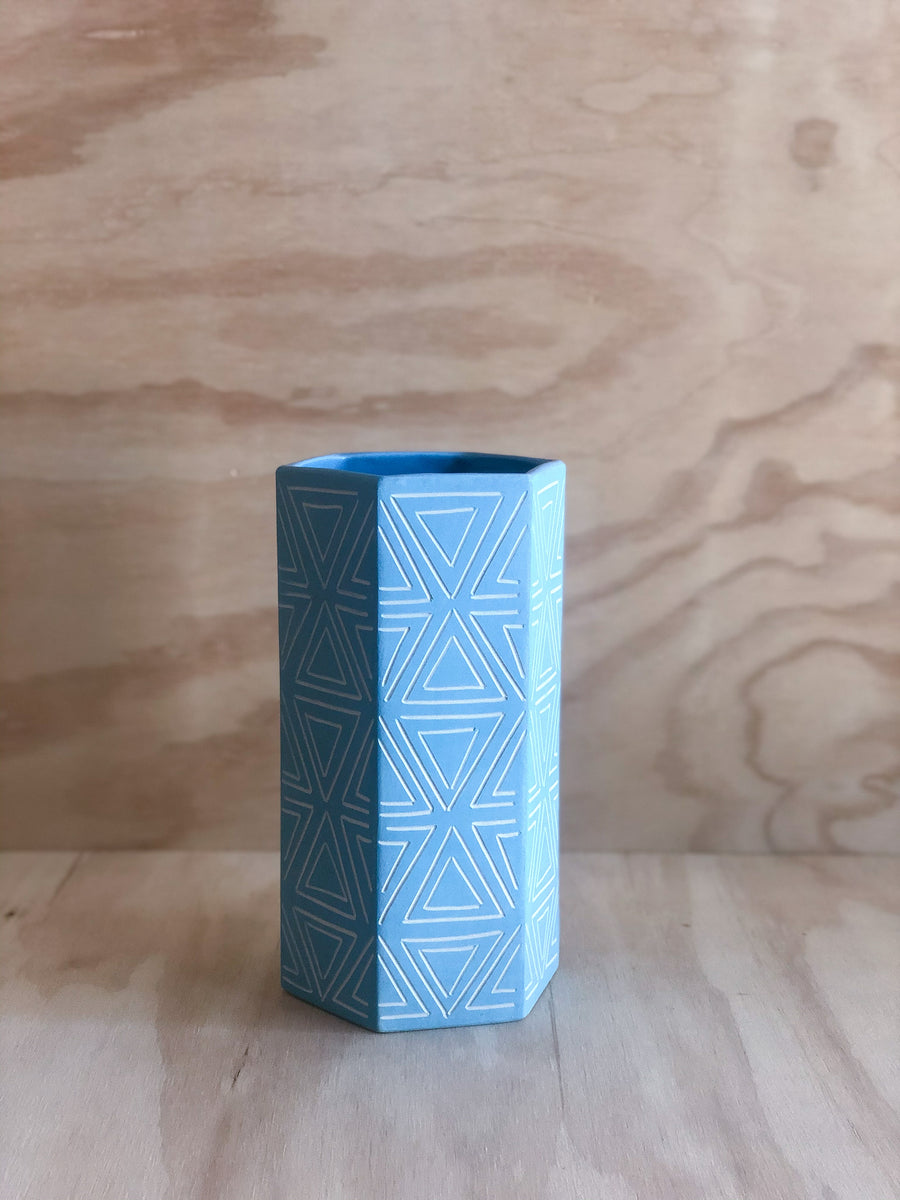 Koa By Kaitlin Ceramic Hexagon Vase Australia