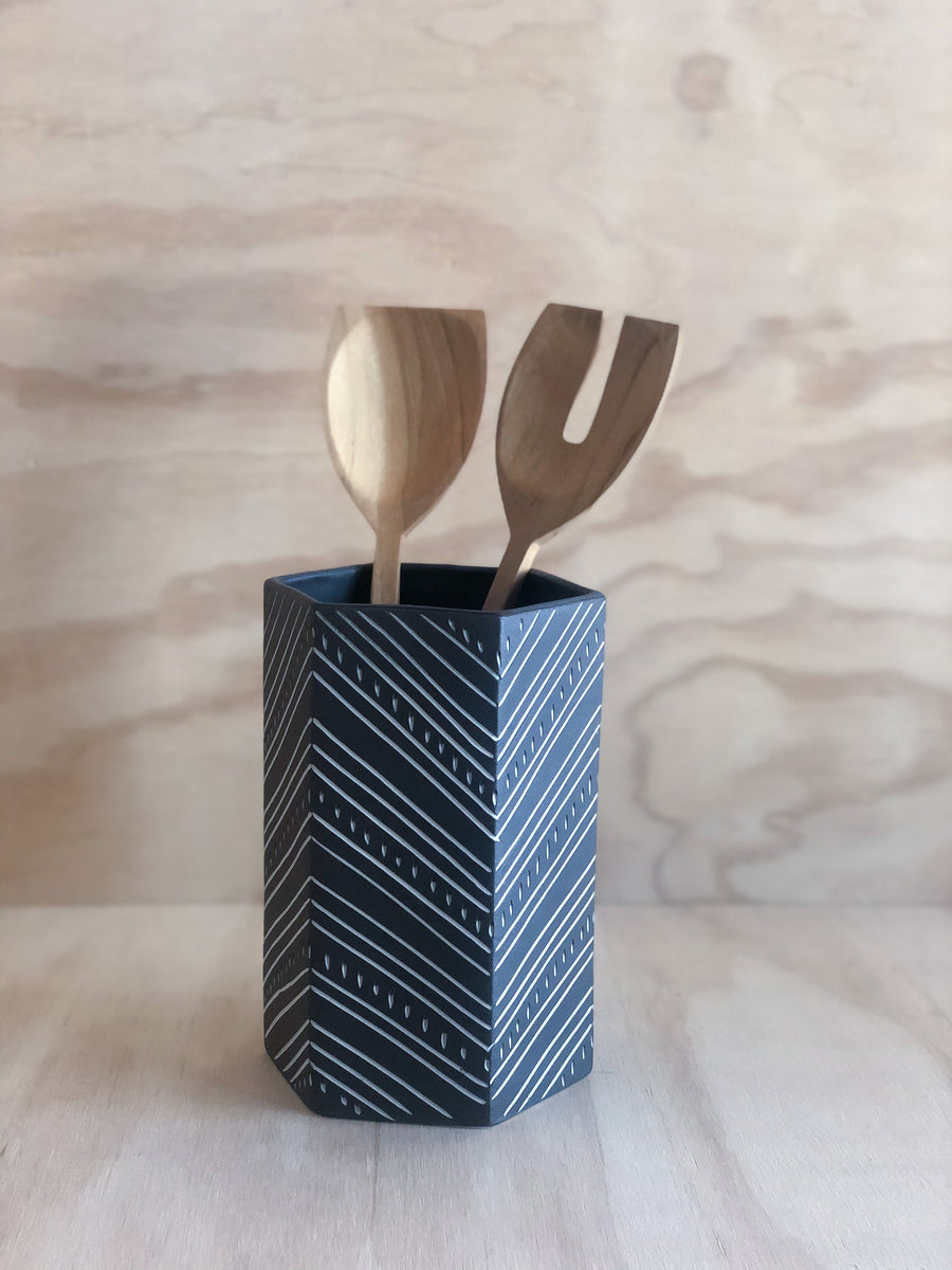 Koa By Kaitlin Ceramic Hexagon Vase Australia